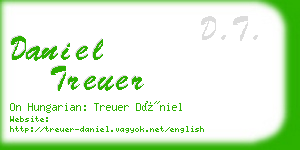 daniel treuer business card